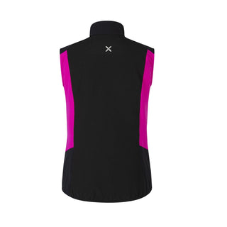 MONTURA PREMIUM WIND VEST DONNA GILET ANTIVENTO TRASPIRANTE Colore Nero/Intense Violet