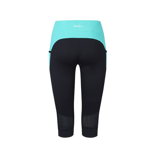 MONTURA RUN DREAM 3/4 PANTALONI DONNA Colore Nero/Care Blue
