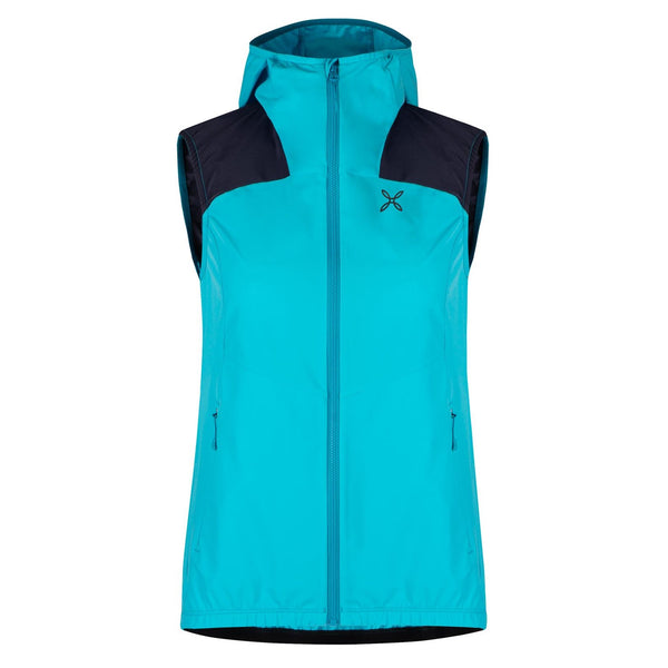 MONTURA RISE HOODED VEST WOMAN REGULAR FIT - NUOVI ARRIVI SS25 - DISPONIBILE IN 3 COLORI