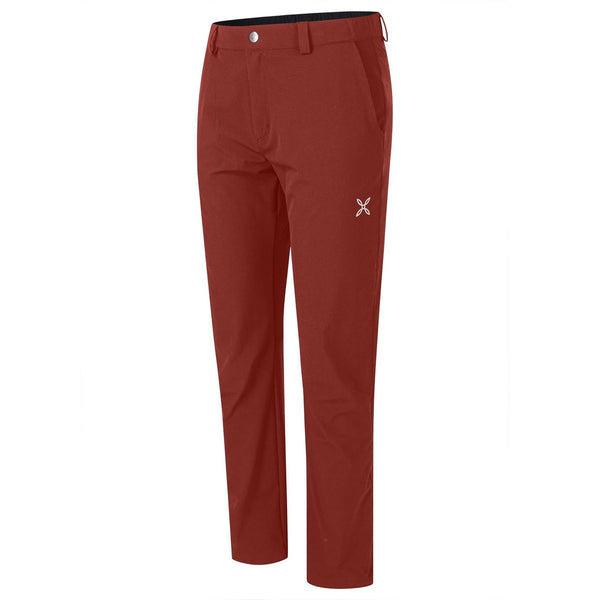 MONTURA SMART TRAVEL PANTS MAN PANTALONE TREKKING UOMO ESTIVO LEGGERO - COLORE: TOBACCO/MANDARINO - NUOVI ARRIVI SS24