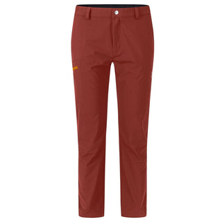 MONTURA SMART TRAVEL PANTS MAN PANTALONE TREKKING UOMO ESTIVO LEGGERO - COLORE: TOBACCO/MANDARINO - NUOVI ARRIVI SS24