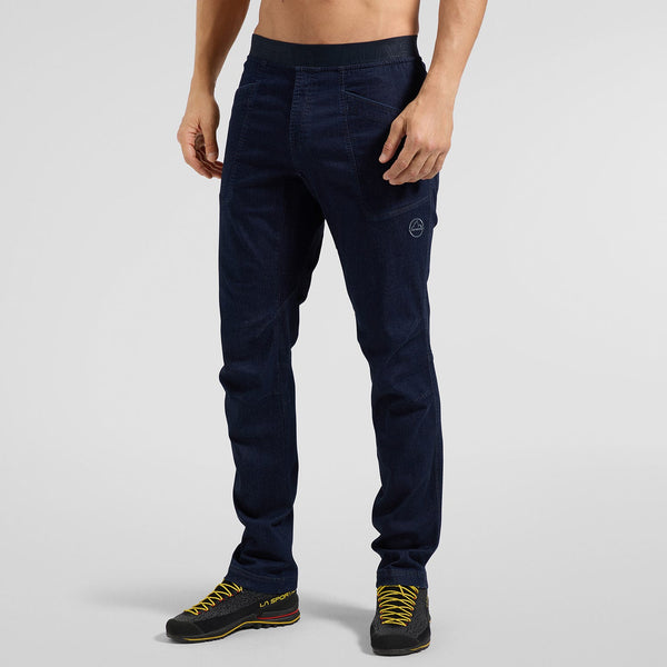 LA SPORTIVA CAVE JEANS UOMO DA ARRAMPICATA E TEMPO LIBERO - DISPONIBILE IN 2 COLORI - NUOVI ARRIVI SS25