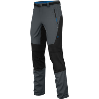 Compra dark-grey-ocean REDELK ISALO 3 DP COMODO PANTALONE UOMO ZIP-OFF TECNICO,LEGGERO E TRASPIRANTE - DISPONIBILE IN VARI COLORI