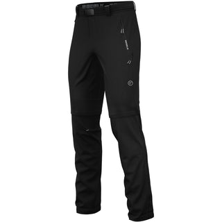 Compra black REDELK ISALO 3 DP COMODO PANTALONE UOMO ZIP-OFF TECNICO,LEGGERO E TRASPIRANTE - DISPONIBILE IN VARI COLORI