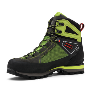 KAYLAND CROSS MOUNTAIN GTX SCARPONE SEMIRAMPONABILE IMPERMEABILE UOMO SEMI-RAMPONABILE PER ALPINISMO - COLORE: BLACK/LIME