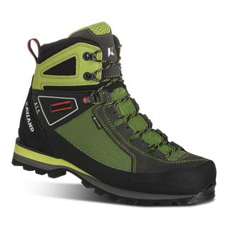 KAYLAND CROSS MOUNTAIN GTX SCARPONE SEMIRAMPONABILE IMPERMEABILE UOMO SEMI-RAMPONABILE PER ALPINISMO - COLORE: BLACK/LIME