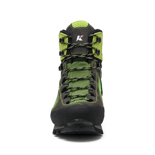 KAYLAND CROSS MOUNTAIN GTX SCARPONE SEMIRAMPONABILE IMPERMEABILE UOMO SEMI-RAMPONABILE PER ALPINISMO - COLORE: BLACK/LIME