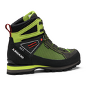 KAYLAND CROSS MOUNTAIN GTX SCARPONE SEMIRAMPONABILE IMPERMEABILE UOMO SEMI-RAMPONABILE PER ALPINISMO - COLORE: BLACK/LIME
