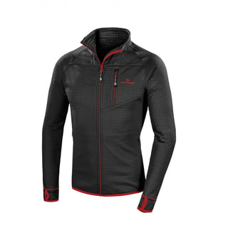 Compra black FERRINO KLUANE JACKET SECONDO STRATO TECNICO UOMO IN PILE TRASPIRANTE - DISPONIBILE IN 3 COLORI