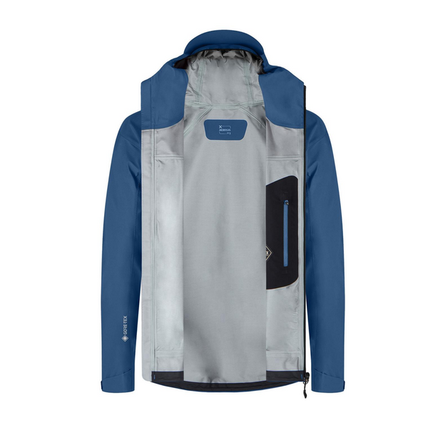 MONTURA DANUBIO G JACKET GIACCA GUSCIO IMPERMEABILE E ANTIVENTO IN GORE-TEX - COLORE: DEEP BLUE - NUOVI ARRIVI SS24