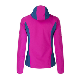 MONTURA FLASH SKY JACKET WOMAN GIACCA ANTIVENTO CON CAPPUCCIO Colore: INTENSE VIOLET/DEEP BLUE