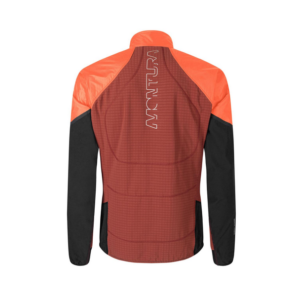 MONTURA INSIGHT HYBRID JACKET GIACCA IBRIDA PARZIALMENTE IMBOTTITA IN PILE POLARTEC TERMICO E TRASPIRANTE IDEALE PER SCI ALPINISMO - COLORE:ARANCIO BRILLANTE/TOBACCO