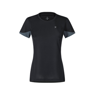 MONTURA JOIN T-SHIRT Donna leggera e traspirante COLORE NERO/PIOMBO
