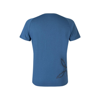 MONTURA KAROK T-SHIRT MAGLIA MANICA CORTA UOMO IN COTONE Colore DEEP BLUE DELAVE'