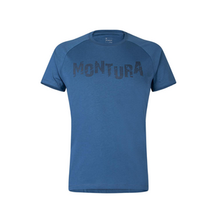 MONTURA KAROK T-SHIRT MAGLIA MANICA CORTA UOMO IN COTONE Colore DEEP BLUE DELAVE'