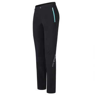 MONTURA ROCKY PANTS WOMAN PANTALONI LUNGHI DONNA LEGGERI E TRASPIRANTI Colore NERO/CARE BLUE