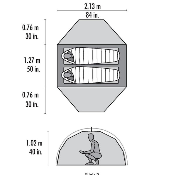 MSR TENDA ELIXIR 2