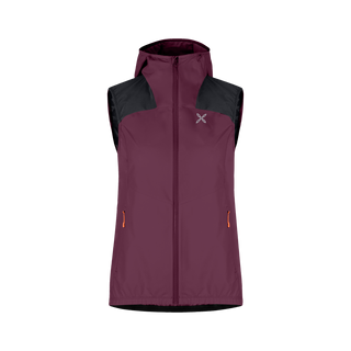 Compra vinaccia-melon MONTURA RISE HOODED VEST WOMAN REGULAR FIT - NUOVI ARRIVI SS25 - DISPONIBILE IN 3 COLORI