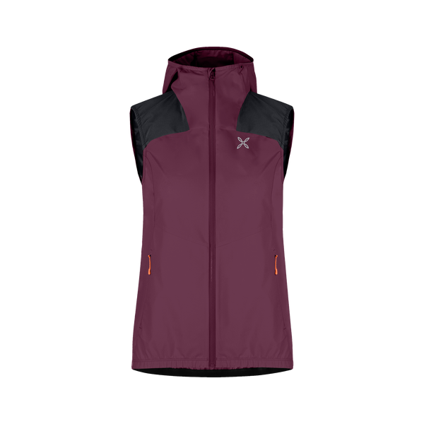 MONTURA RISE HOODED VEST WOMAN REGULAR FIT - NUOVI ARRIVI SS25 - DISPONIBILE IN 3 COLORI