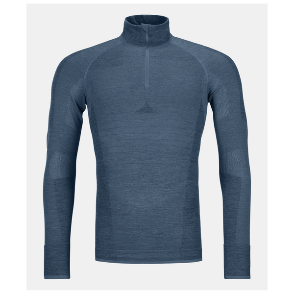 ORTOVOX 230 COMPETITION ZIP NECK MAGLIA INTIMA UOMO MISTA LANA MERINO - DISPONIBILE IN DUE COLORI