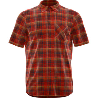Compra sq-burned-red REDELK PICURIS CAMICIA TECNICA A MANICHE CORTE TRASPIRANTE - DISPONIBILE IN 2 COLORI
