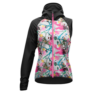 REDELK ULTRA 2 GIACCA DONNA ANTIVENTO CON MANICHE STACCABILI Colore Light grey watercolor