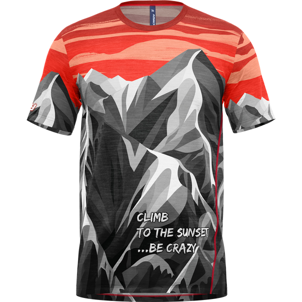 CRAZY T-SHIRT LEGEND MAGLIETTA UOMO LIFESTYLE E ARRAMPICATA - DISPONIBILE IN TRE FANTASIE