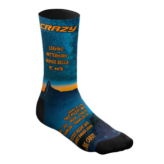 Compra the-dot CRAZY SOCKS CALZA TECNICA ESTIVA A MEZZA ALTEZZA LEGGERA E TRASPIRANTE - DISPONIBILE IN VARIE FANTASIE!