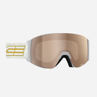 SALICE 105 RWX BIANCO ORO - MASCHERA FOTOCROMATICA SPECCHIATA RWX CAT S1-S3