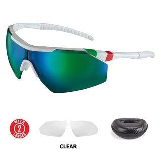 SALICE 004ITARWP OCCHIALI DA SOLE SPORTIVI CON LENTE A SPECCHIO - DISPONIBILE IN 2 COLORI