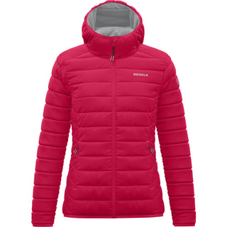Compra scarlet-flame REDELK SAR GIACCA DONNA IN LEGGERA PIUMA CON CAPPUCCIO E COMPRIMIBILE - DISPONIBILE IN VARI COLORI