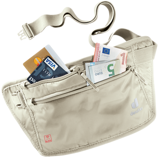 Compra sand DEUTER SECURITY MONEY BELT MARSUPIO COMPATTO PORTA SOLDI E DOCUMENTI - DISPONIBILE IN DUE MISURE E COLORI
