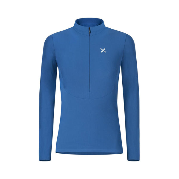 MONTURA SENSI ZIP MAGLIA WOMAN SECONDO STRATO LEGGERO TRASPIRANTE DEEP BLUE