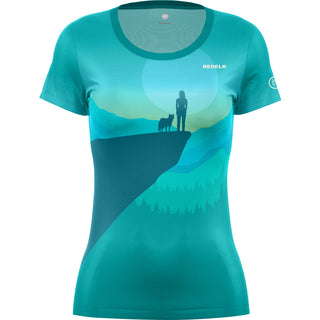 REDELK SILKE-ELVA T-SHIRT DONNA TECNICA E TRASPIRANTE A MANICHE CORTE