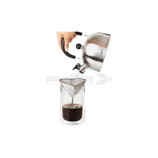BRUNNER AMIGO 2 FILTRO CAFFÉ  IN ACCIAIO INOX LEGGERO E PIEGHEVOLE - ADATTO PER 1-2 TAZZE