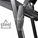 BRUNNER ARAVEL 3D Moderna sedia pieghevole a 4 gambe con schienale reclinabile a 7 posizioni - DISPONIBILE IN 3 MISURE E 2 COLORI