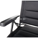 BRUNNER SEDIA ARAVEL 3D Moderna sedia pieghevole a 4 gambe con schienale reclinabile a 7 posizioni DISPONIBILE IN TRE MISURE