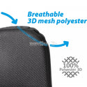 BRUNNER ARAVEL 3D Moderna sedia pieghevole a 4 gambe con schienale reclinabile a 7 posizioni - DISPONIBILE IN 3 MISURE E 2 COLORI
