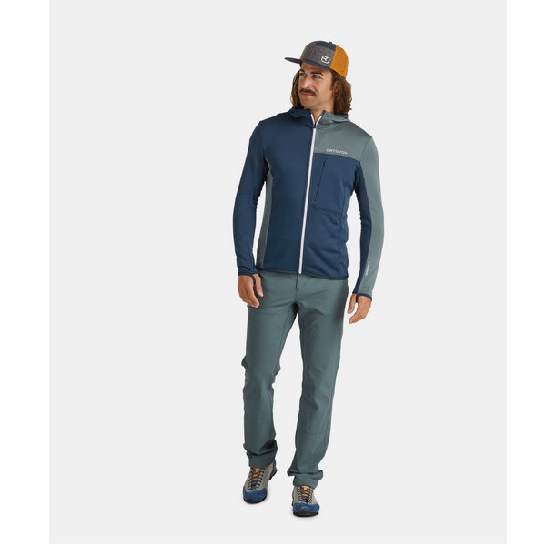 ORTOVOX BRENTA PANT UOMO PANTALONI ROBUSTI E TRASPIRANTI PER ESCURSIONI - COLORE DARK ARCTIC GREY