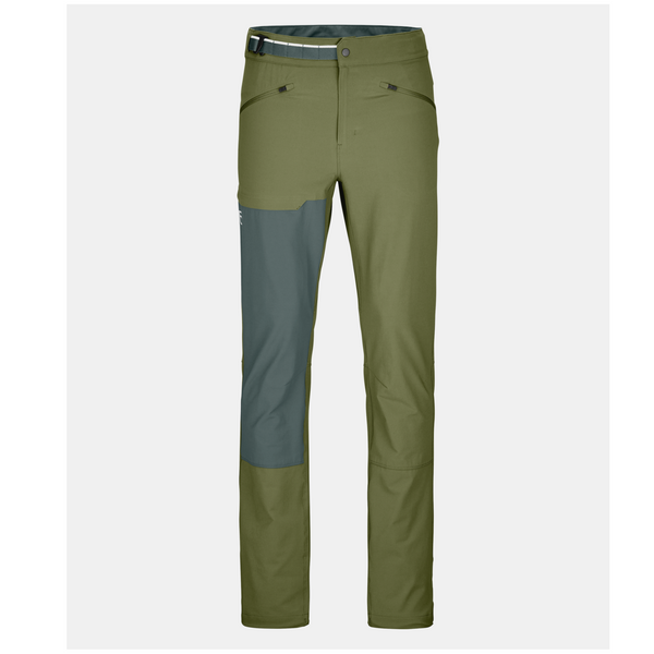 ORTOVOX BRENTA PANT UOMO PANTALONI ROBUSTI E TRASPIRANTI PER ESCURSIONI - COLORE WILD HERBS