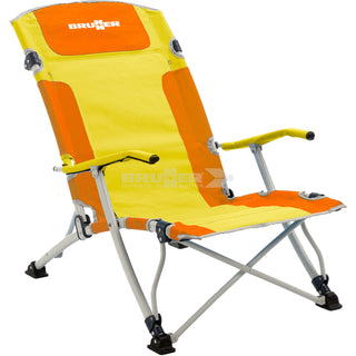 Compra arancione-giallo BRUNNER BULA XL COMODA SPIAGGINA DA MARE CON SEDUTA LARGA - DISPONIBILE IN 2 COLORI