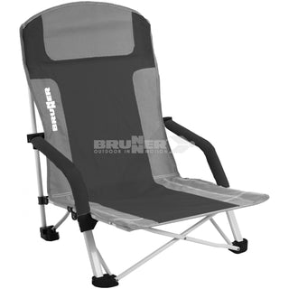 Compra nero-grigio BRUNNER BULA Spiaggina pieghevole e compatta - Disponibile in 2 colori