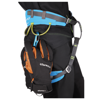 CAMP G HOT WOOL GUANTO CON IMBOTTITURA IN LANA MERINO E PELLE ESTERNA