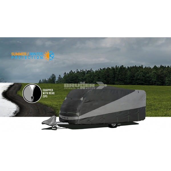 BRUNNER CARAVAN COVER DESIGN 12M COPERTURA A 4 STRATI PER CARAVAN ANTIGRAFFIO - PROMO TUTTE LE MISURE E CON SPEDIZIONE GRATUITA