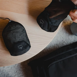 OSPREY DAYLITE MESH STUFF SACK SET DI 3 SACCHE IN RETE TRASPARENTI E TRASPIRANTI