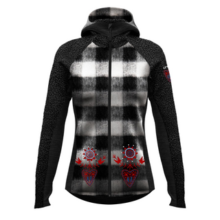 CRAZY JACKET AROUND SECONDO STRATO TECNICO IN MISTO LANA CALDO - COLORE: CHECK