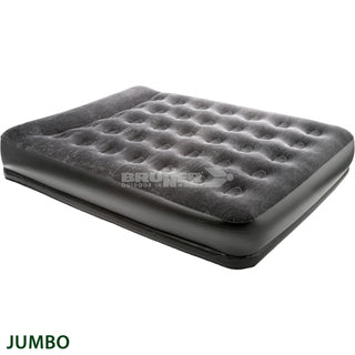 BRUNNER FLAIR JUMBO MATERASSINO GONFIABILE DA CAMPEGGIO 203x157x38 cm CON POMPA ELETTRICA INCLUSA