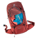 DEUTER FUTURA AIR TREK 45+10 SL ZAINO DA TREKKING SCHIENALE SHORT COLORE REDWOOD-LAVA
