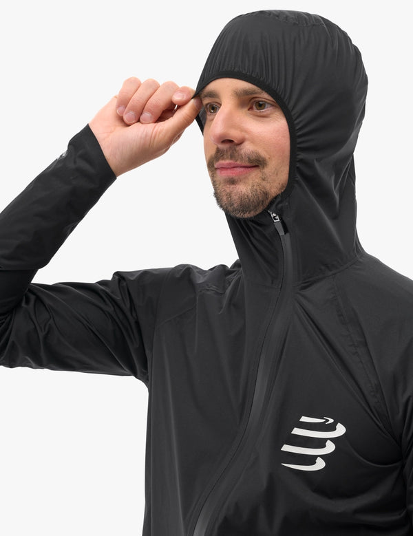 COMPRESSPORT HURRICANE 10/10 GIACCA SOFTSHELL IMPERMEABILE ULTRALEGGERA
