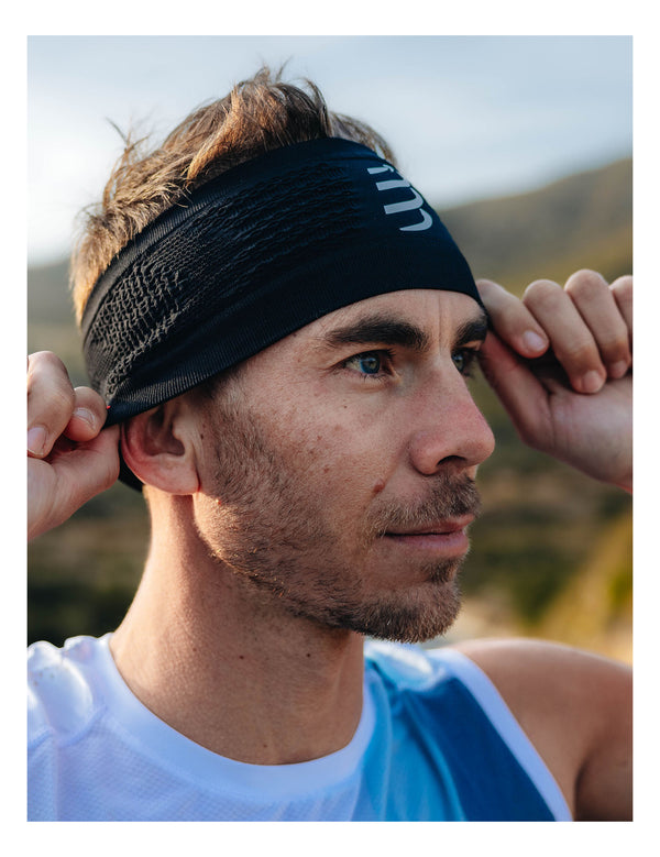 COMPRESSPORT HEADBAND ON/OFF FASCIA RUNNING TRASPIRANTE UNISEX - DISPONIBILE IN 2 COLORI